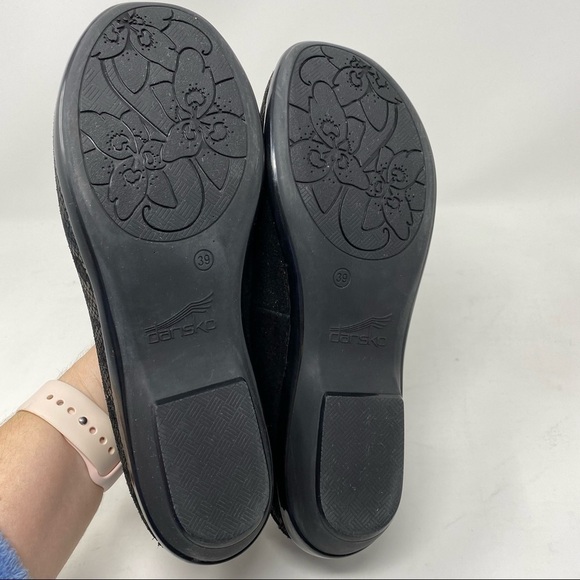 Dansko Olivia suede loafer bronze snake - Picture 7 of 8